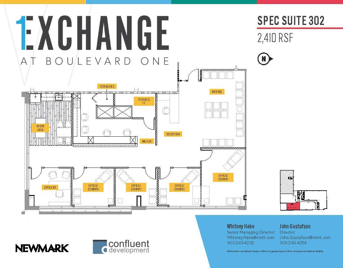7111 E. Lowry Blvd, Denver, CO à louer Plan d’étage– Image 1 sur 1