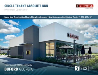 Plus de détails pour 4992 Lanier Islands Pky, Buford, GA - Local commercial à vendre