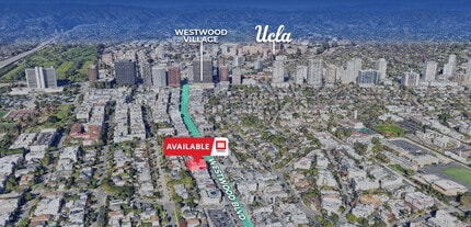 1555-1563 Westwood Blvd, Los Angeles, CA - VUE AÉRIENNE  vue de carte