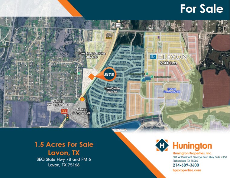 State Hwy 78 and FM 6, Lavon, TX à vendre - Photo de l’immeuble – Image 1 sur 1