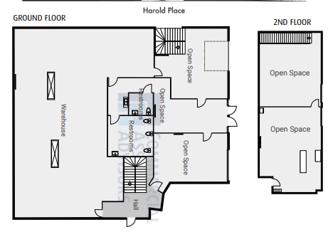 861 Harold Pl, Chula Vista, CA à louer Plan d’étage– Image 1 sur 1