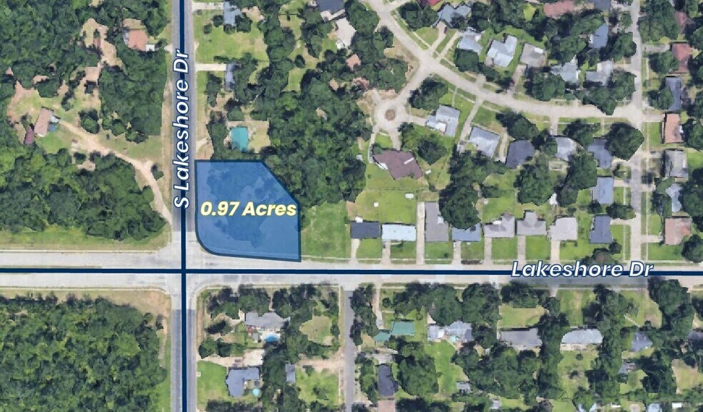 Corner Of S Lakeshore Drive And Lakeshore Drive, Shreveport, LA à vendre - Photo de l’immeuble – Image 2 sur 2