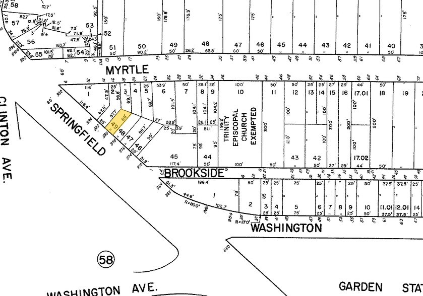 980 Springfield Ave, Irvington, NJ à louer - Plan cadastral – Image 3 sur 3