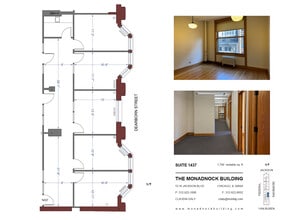 53 W Jackson Blvd, Chicago, IL à louer Plan d’étage– Image 1 sur 1