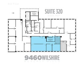 9460-9470 Wilshire Blvd, Beverly Hills, CA à louer Plan d’étage– Image 1 sur 1