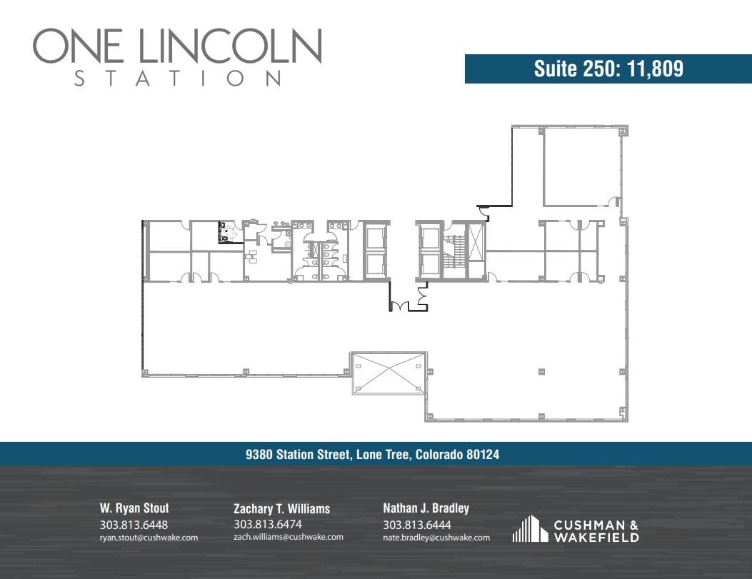 9380 Station St, Lone Tree, CO à louer Plan d’étage– Image 1 sur 1