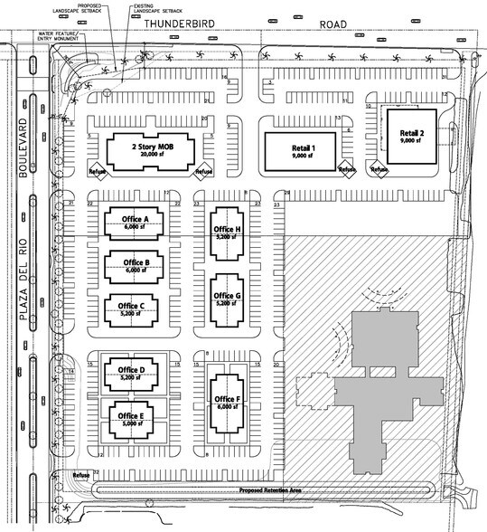 9401-9403 W Thunderbird Rd, Peoria, AZ à louer - Autre – Image 2 sur 8