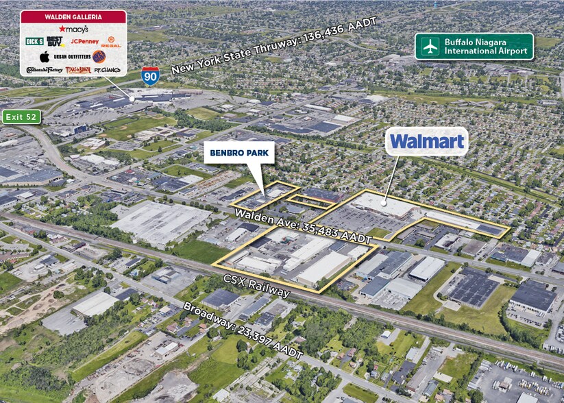 2640 Walden Ave, Buffalo, NY à louer - Aérien – Image 3 sur 14