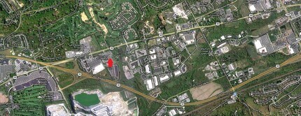 800 W Lincoln Hwy, Exton, PA - VUE AÉRIENNE vue de carte