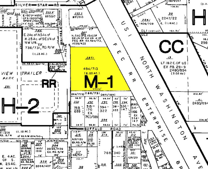 875 Buffalo Rd, Titusville, FL à louer - Plan cadastral – Image 2 sur 18