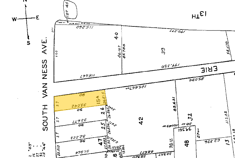 251 S Van Ness Ave, San Francisco, CA à louer - Plan cadastral – Image 2 sur 4