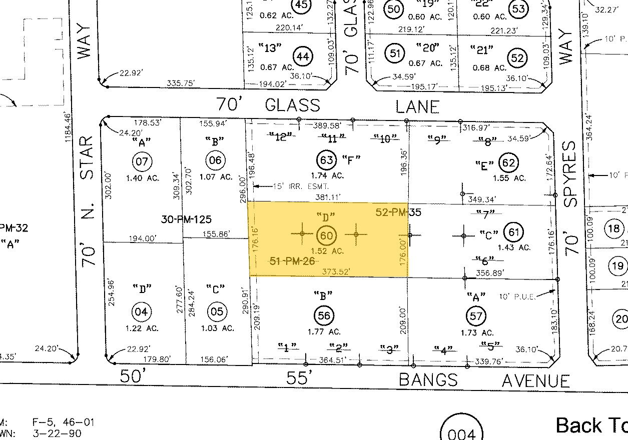 503 Bangs Ave, Modesto, CA à louer Plan cadastral– Image 1 sur 8