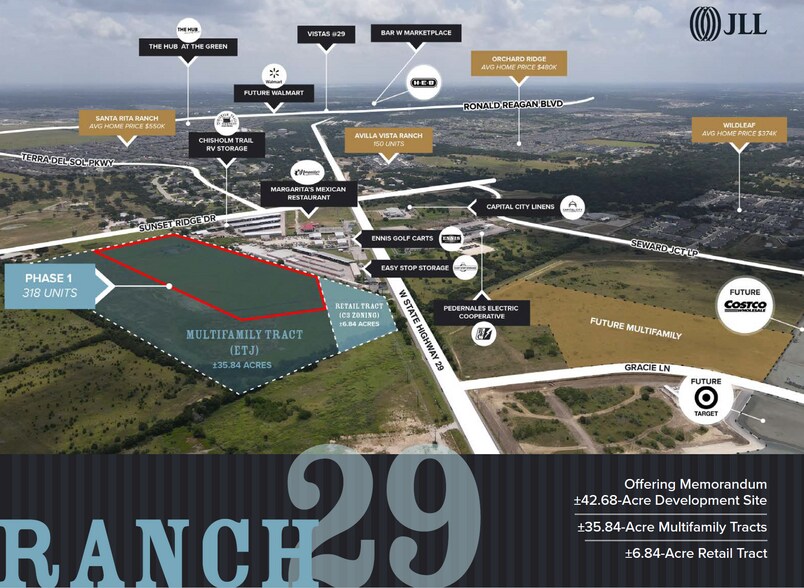 10700 State 29 hwy, Liberty Hill, TX à vendre - Aérien – Image 1 sur 2