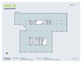 909 Fannin St, Houston, TX à louer Plan d’étage– Image 1 sur 1