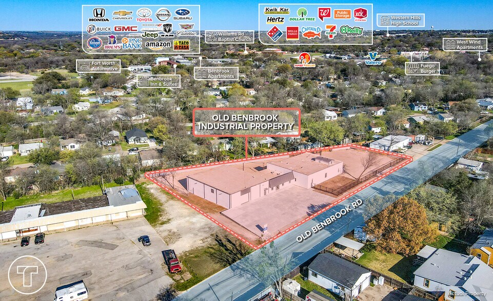 4924 Old Benbrook Rd, Fort Worth, TX à vendre - Photo de l’immeuble – Image 3 sur 4