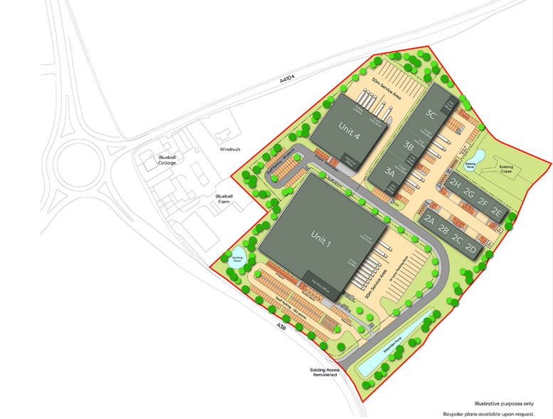 Pershore Rd, Earls Croome à vendre - Plan cadastral – Image 3 sur 4