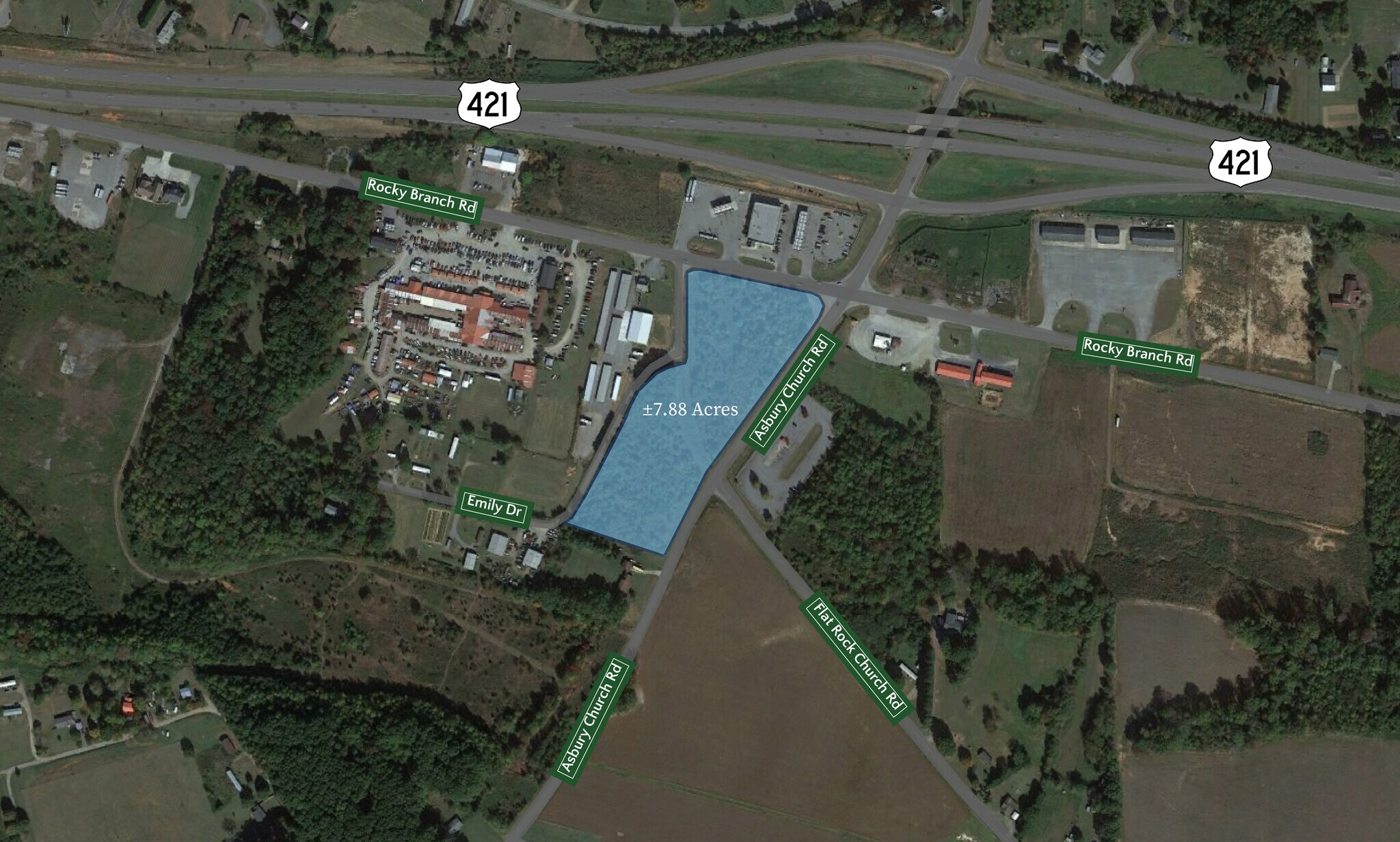 Asbury Church Road & Rocky Branch Rd, Hamptonville, NC à vendre Photo de l’immeuble– Image 1 sur 3