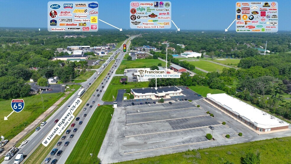 7310 W Lincoln Hwy, Crown Point, IN à vendre - Photo de l’immeuble – Image 3 sur 3