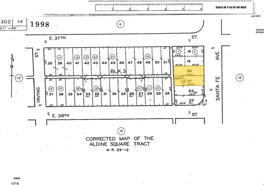 3737 S Santa Fe Ave, Vernon, CA à louer - Plan cadastral – Image 2 sur 11