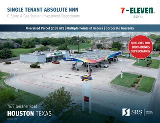Plus de détails pour 7677 Gessner Rd, Houston, TX - Local commercial à vendre