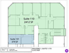 6000 E Evans Ave, Denver, CO à louer Plan d’étage– Image 1 sur 1