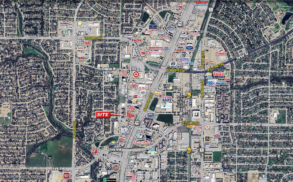 2321 N Central Expy, Plano, TX à vendre - Aérien – Image 3 sur 5