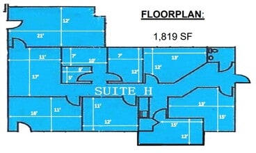 2196 Main St, Dunedin, FL à louer Plan d’étage– Image 1 sur 1