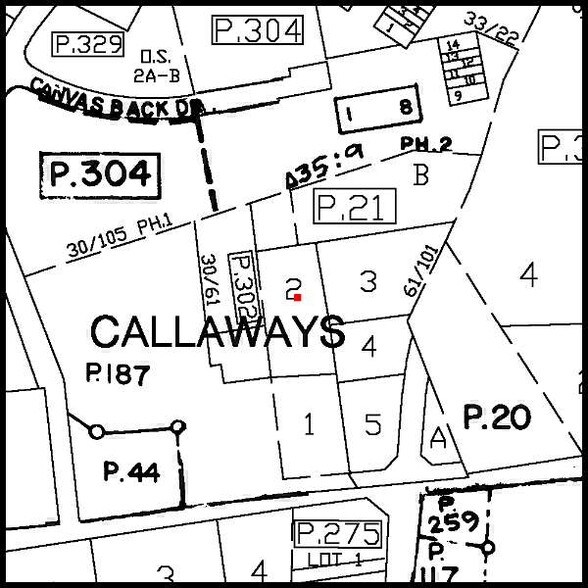 20830 Callaway Village Way, Callaway, MD à louer - Plan cadastral – Image 3 sur 4