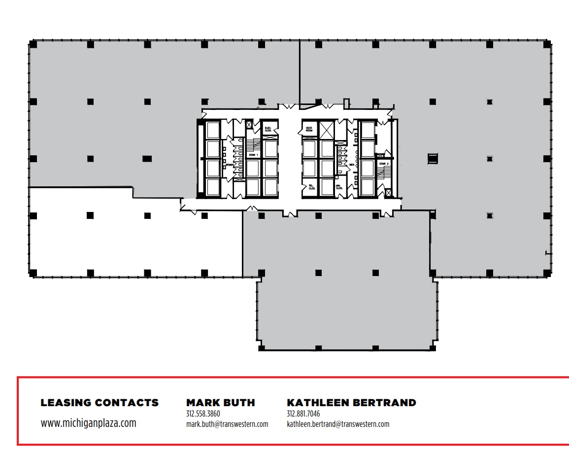 225 N Michigan Ave, Chicago, IL à louer Plan d’étage– Image 1 sur 1