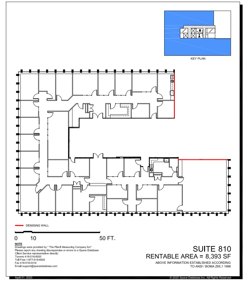 1867 Yonge St, Toronto, ON à louer Plan d’étage– Image 1 sur 1