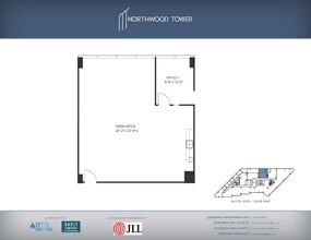 5757 Alpha Rd, Dallas, TX à louer Plan d’étage– Image 1 sur 1