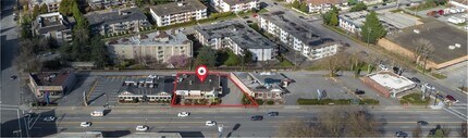 5105-5109 Kingsway, Burnaby, BC - Vue aérienne vue de carte