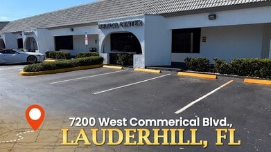 7100 W Commercial Blvd, Lauderhill, FL à louer - Vidéo sur l’annonce professionnelle 