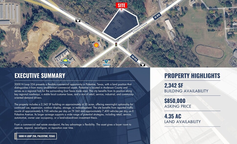 5000 S Loop 256, Palestine, TX à vendre - Photo de l’immeuble – Image 2 sur 5