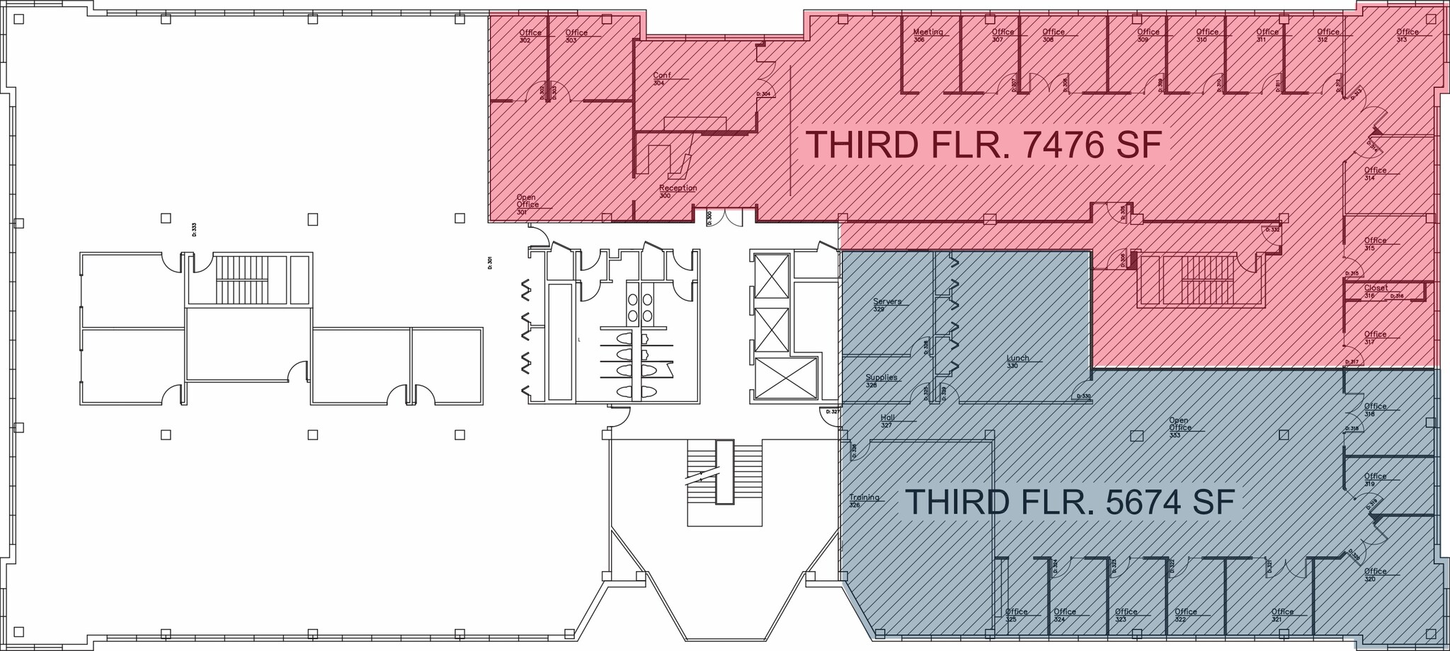 26301 Curtiss Wright Pky, Richmond Heights, OH à louer Plan d’étage– Image 1 sur 2