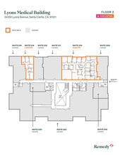 24355 Lyons Ave, Santa Clarita, CA à louer Plan d’étage– Image 1 sur 1