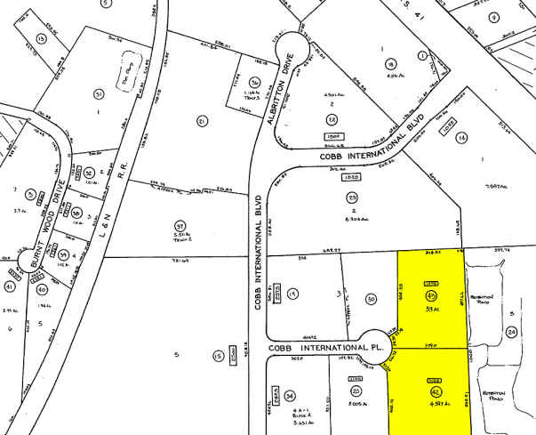 1075 Cobb International Pl, Kennesaw, GA à louer - Plan cadastral – Image 2 sur 5