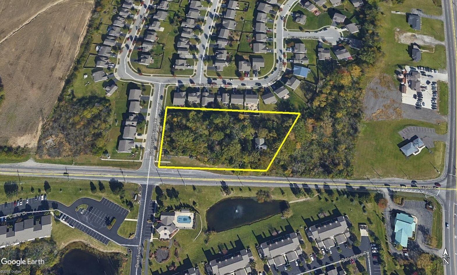 000 Hall Rd, Columbus, OH à vendre Aérien– Image 1 sur 6