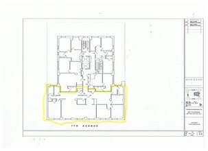 850 Seventh Ave, New York, NY à louer Plan d’étage– Image 1 sur 1
