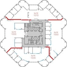 4270 Executive Sq, La Jolla, CA à louer Plan d’étage– Image 2 sur 10