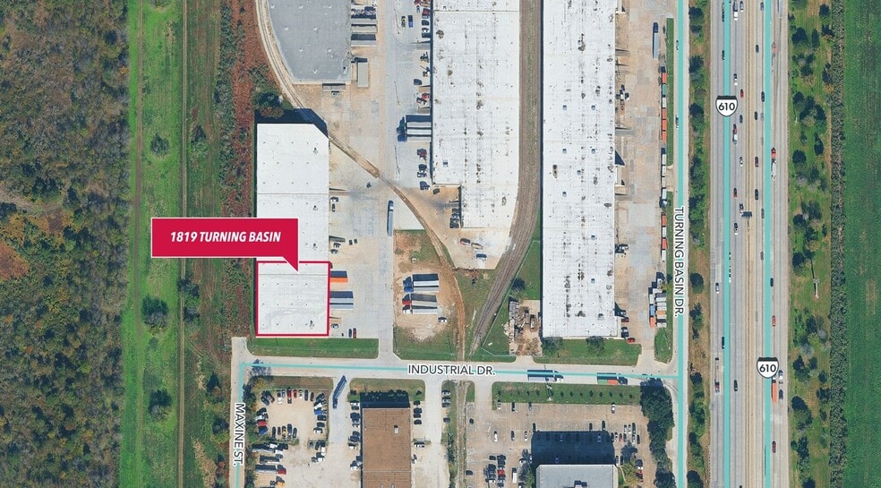 1819 Turning Basin Dr, Houston, TX à louer - Aérien – Image 2 sur 6