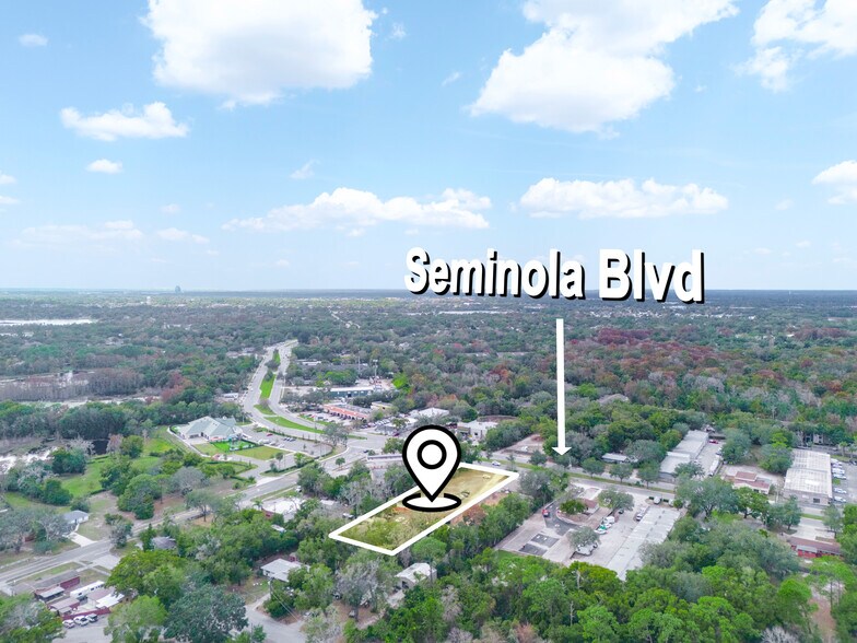 1420 Seminola Blvd, Casselberry, FL à louer - Aérien – Image 2 sur 3