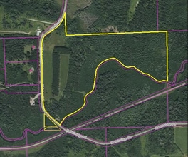 Map 02 Lot 026 McIntyre Rd, Woodland, ME - Vue aérienne vue de carte