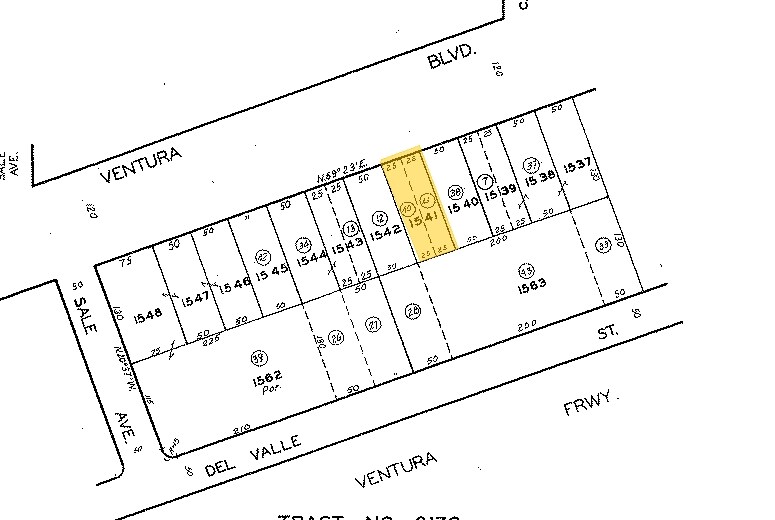 22520-22522 Ventura Blvd, Woodland Hills, CA à louer - Plan cadastral – Image 3 sur 54