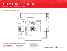 900 Elm St, Manchester, NH à louer Plan d’étage– Image 1 sur 1