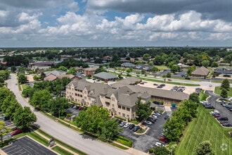 1531 E Bradford Pky, Springfield, MO - VUE AÉRIENNE  vue de carte