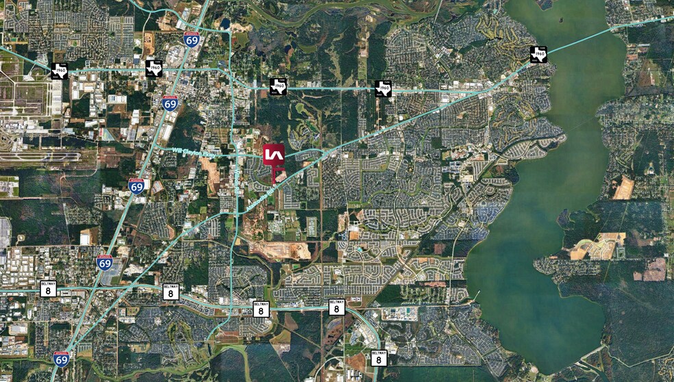 0 Atascocita Rd, Humble, TX à vendre - Aérien – Image 3 sur 3