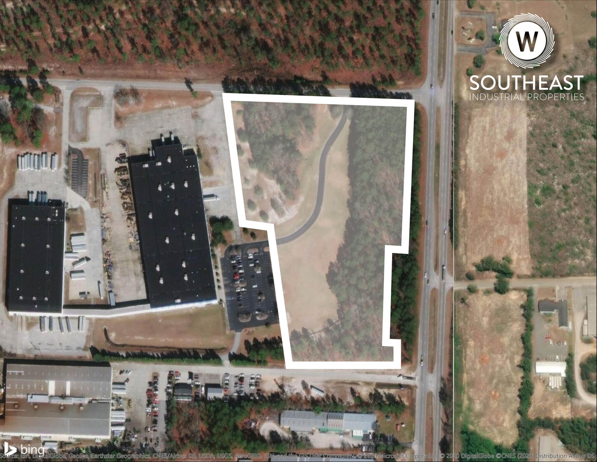 1255 Commerce Dr, Lugoff, SC à louer Aérien– Image 1 sur 2