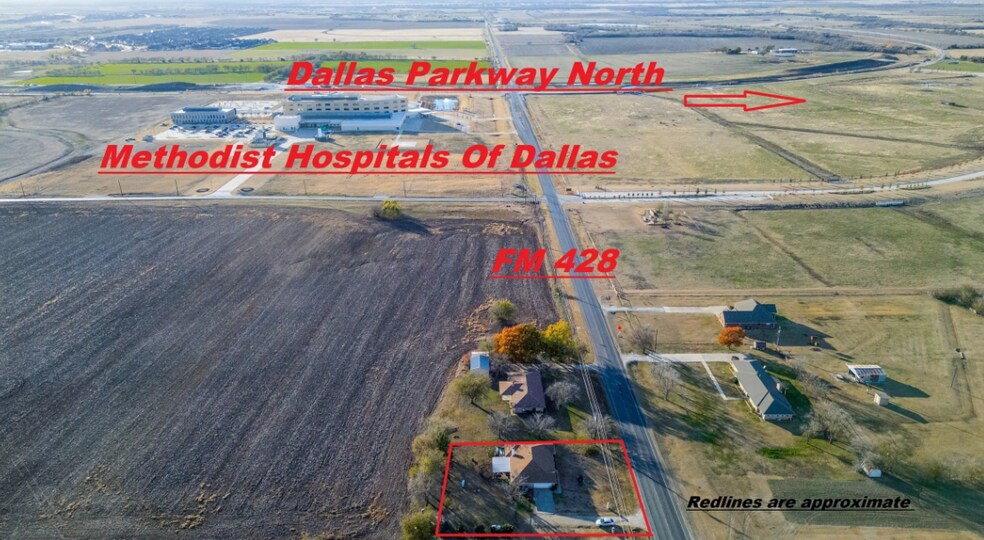 13501 W FM 428, Celina, TX à vendre - Photo principale – Image 1 sur 7
