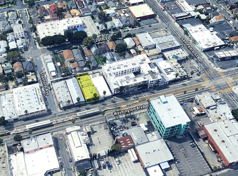 746-748 E Washington Blvd, Los Angeles, CA à vendre - Aérien – Image 3 sur 5